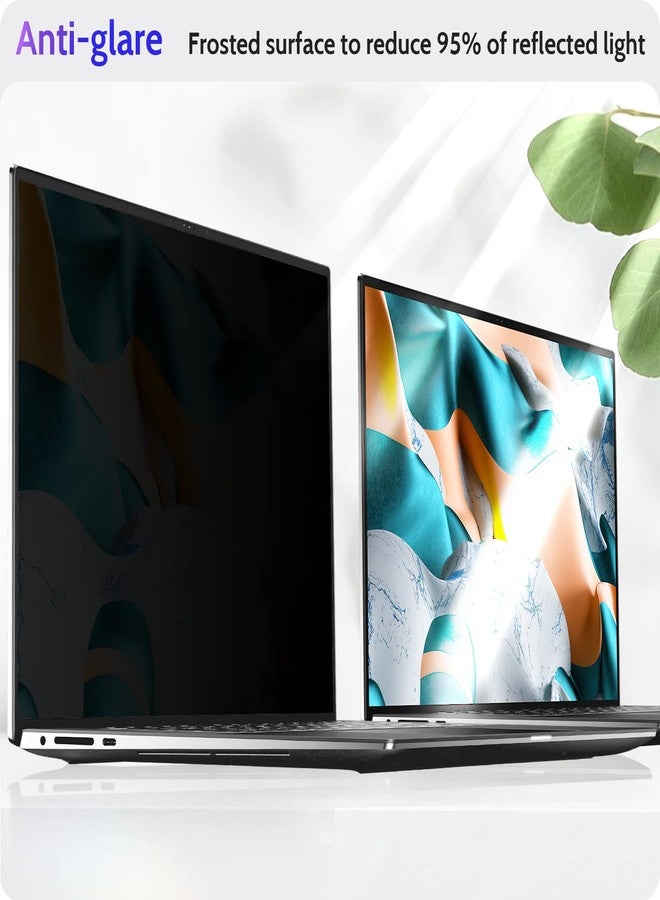 Peslv 16 Inch Laptop Privacy Screen Compatible with Lenovo Hp Dell Acer Asus Thinkpad Envy Xps Computer 16:10 Aspect, Removable Anti Glare Blue Light Filter Protector, 16" Monitor Security Shield - Image 4